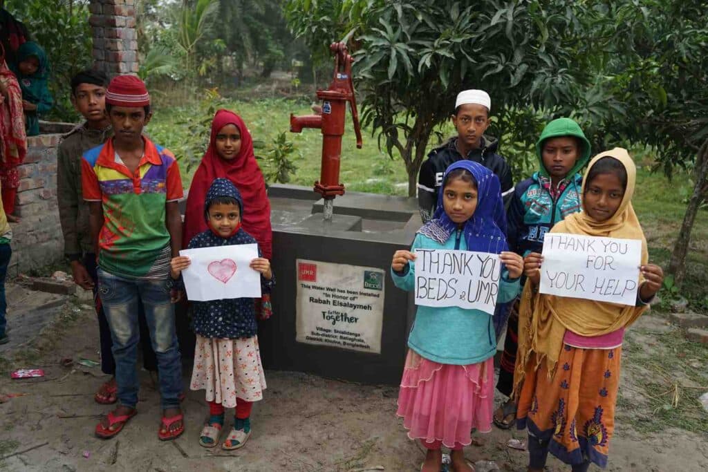 build a water well islam